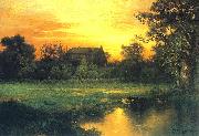 Thomas Moran Long Island oil on canvas